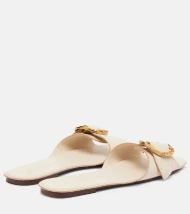 Zimmermann Solena leather slides | Thumbnail 4 Zimmermann Solena leather slides | Thumbnail 4