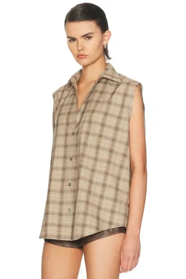 Acne Studios Sinora English Plaid Shirt | Thumbnail 2 Acne Studios Sinora English Plaid Shirt | Thumbnail 2
