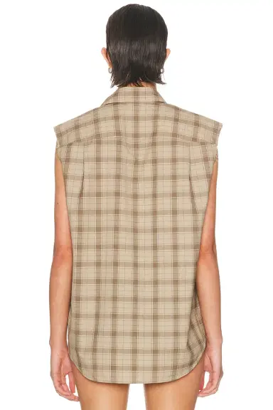 Acne Studios Sinora English Plaid Shirt | Thumbnail 3 Acne Studios Sinora English Plaid Shirt | Thumbnail 3
