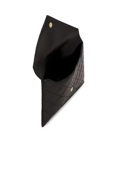 Saint Laurent Agneau Plume Matelasse Pouch | Thumbnail 5 Saint Laurent Agneau Plume Matelasse Pouch | Thumbnail 5