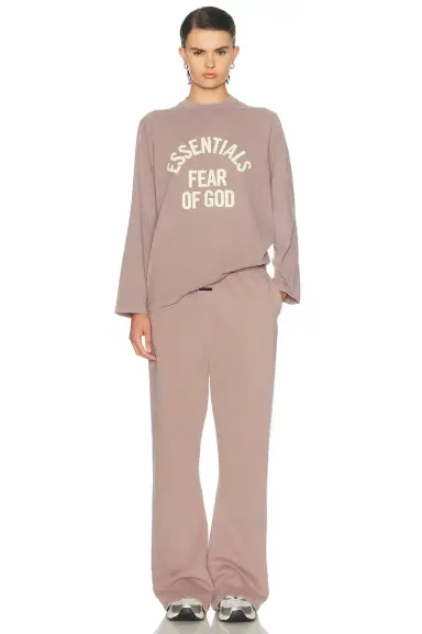 Fear of God Essentials Campus Classic Long Sleeve Cotton Jersey Tee | Thumbnail 4 Fear of God Essentials Campus Classic Long Sleeve Cotton Jersey Tee | Thumbnail 4
