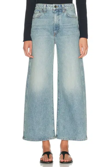 Khaite Delina Wide Leg | Thumbnail 1 Khaite Delina Wide Leg | Thumbnail 1