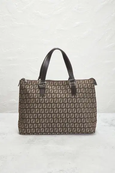 Fendi Zucchino Tote Bag | Thumbnail 2 Fendi Zucchino Tote Bag | Thumbnail 2