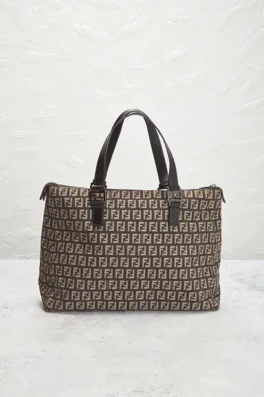 Fendi Zucchino Tote Bag | Thumbnail 3 Fendi Zucchino Tote Bag | Thumbnail 3