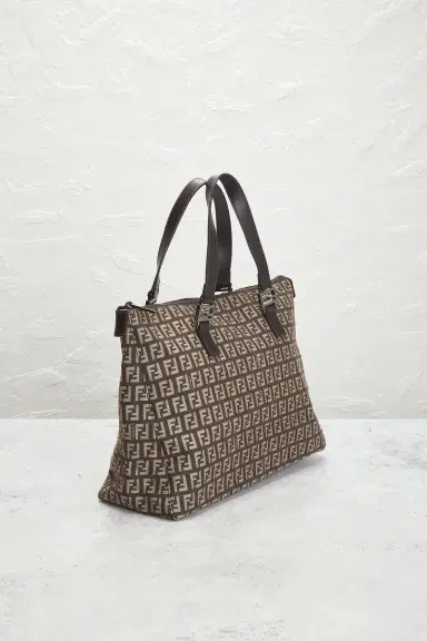 Fendi Zucchino Tote Bag | Thumbnail 4 Fendi Zucchino Tote Bag | Thumbnail 4
