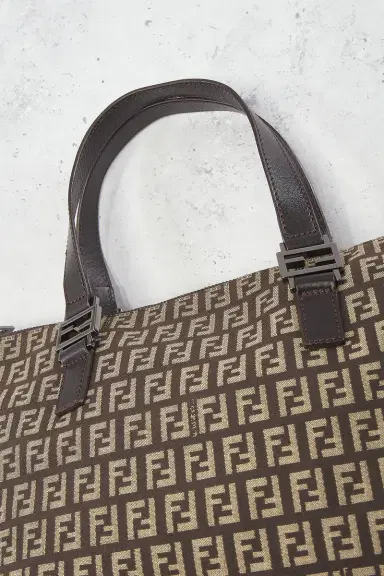 Fendi Zucchino Tote Bag | Thumbnail 5 Fendi Zucchino Tote Bag | Thumbnail 5