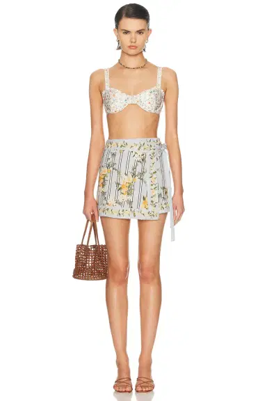 Agua by Agua Bendita Luna Mini Sarong Skirt | Thumbnail 5 Agua by Agua Bendita Luna Mini Sarong Skirt | Thumbnail 5
