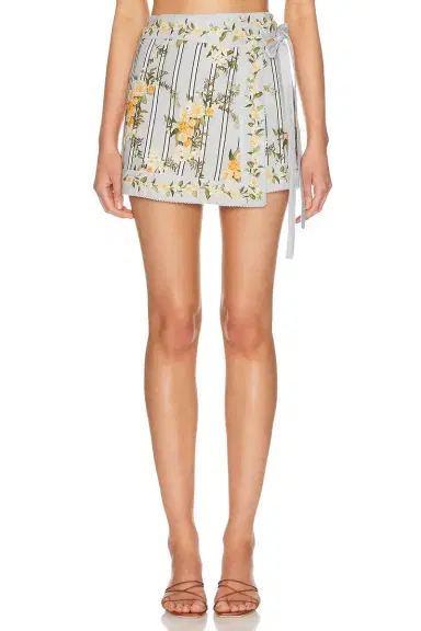 Agua by Agua Bendita Luna Mini Sarong Skirt | Thumbnail 1 Agua by Agua Bendita Luna Mini Sarong Skirt | Thumbnail 1