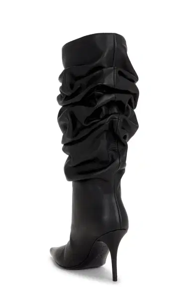 Amina Muaddi Anok 105 Latex Bootie | Thumbnail 3 Amina Muaddi Anok 105 Latex Bootie | Thumbnail 3