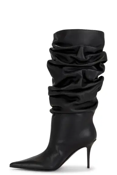 Amina Muaddi Anok 105 Latex Bootie | Thumbnail 5 Amina Muaddi Anok 105 Latex Bootie | Thumbnail 5