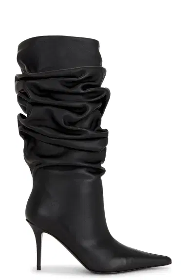 Amina Muaddi Anok 105 Latex Bootie | Thumbnail 1 Amina Muaddi Anok 105 Latex Bootie | Thumbnail 1