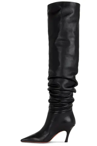 Amina Muaddi Jamie Thigh High 80 Boot | Thumbnail 5 Amina Muaddi Jamie Thigh High 80 Boot | Thumbnail 5