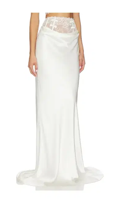 Sau Lee Lila Satin Skirt | Thumbnail 2 Sau Lee Lila Satin Skirt | Thumbnail 2