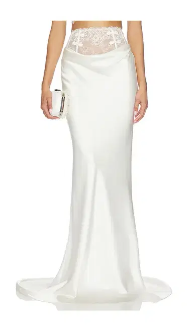 Sau Lee Lila Satin Skirt | Thumbnail 1 Sau Lee Lila Satin Skirt | Thumbnail 1