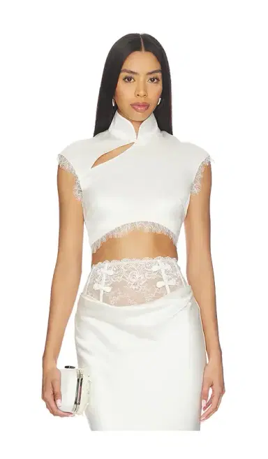 Sau Lee Lila Satin Top | Thumbnail 1 Sau Lee Lila Satin Top | Thumbnail 1