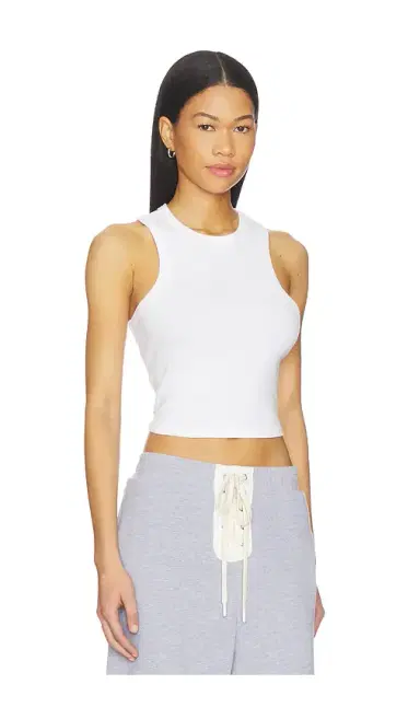 Year of Ours Racer Crop Tank Top | Thumbnail 2 Year of Ours Racer Crop Tank Top | Thumbnail 2