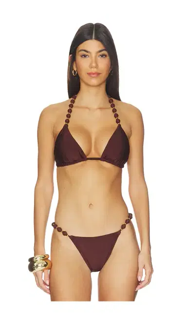 villa fresca Sole Triangle Bikini Top | Thumbnail 1 villa fresca Sole Triangle Bikini Top | Thumbnail 1