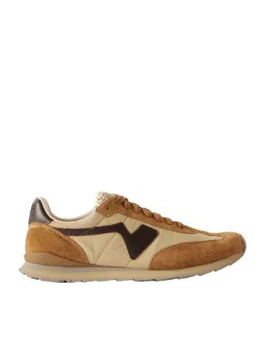 Visvim FKT Runner Leather and Suede-Trimmed Canvas Sneakers - Men | Thumbnail 1 Visvim FKT Runner Leather and Suede-Trimmed Canvas Sneakers - Men | Thumbnail 1