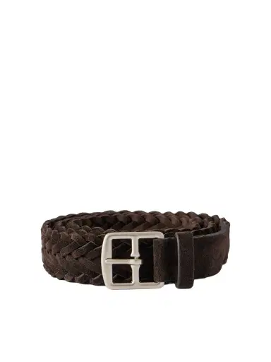 Officine Creative 3cm Woven Suede Belt - Men | Thumbnail 1 Officine Creative 3cm Woven Suede Belt - Men | Thumbnail 1