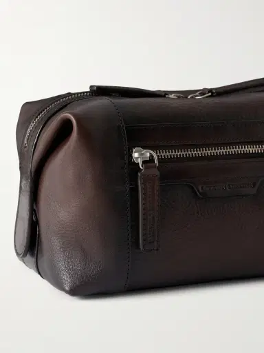 Officine Creative Jules 008 Leather Wash Bag - Men | Thumbnail 3 Officine Creative Jules 008 Leather Wash Bag - Men | Thumbnail 3