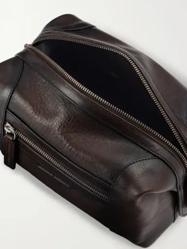 Officine Creative Jules 008 Leather Wash Bag - Men | Thumbnail 4 Officine Creative Jules 008 Leather Wash Bag - Men | Thumbnail 4