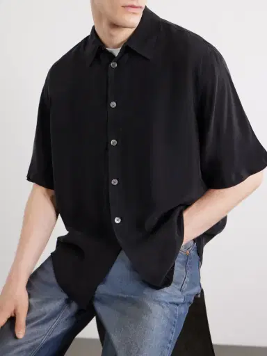Our Legacy Beyond Satin Shirt - Men | Thumbnail 5 Our Legacy Beyond Satin Shirt - Men | Thumbnail 5