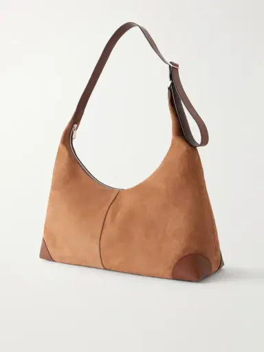 Brunello Cucinelli Leather-Trimmed Suede Tote Bag - Men | Thumbnail 4 Brunello Cucinelli Leather-Trimmed Suede Tote Bag - Men | Thumbnail 4