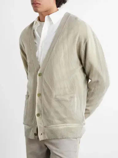 Our Legacy Parallel Merino Wool Cardigan - Men | Thumbnail 3 Our Legacy Parallel Merino Wool Cardigan - Men | Thumbnail 3