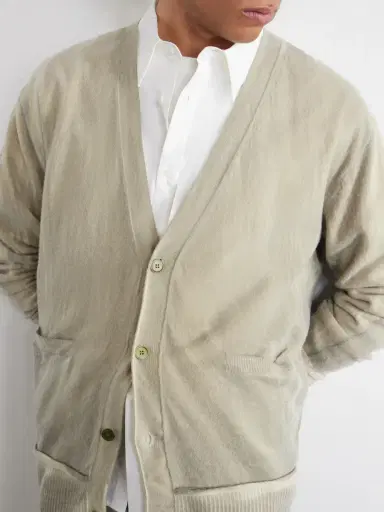 Our Legacy Parallel Merino Wool Cardigan - Men | Thumbnail 5 Our Legacy Parallel Merino Wool Cardigan - Men | Thumbnail 5