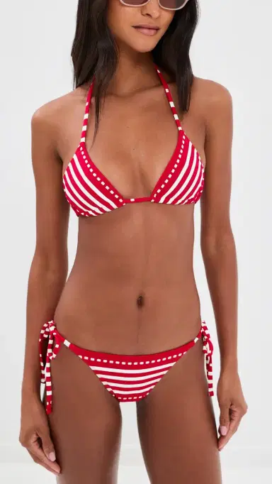 Lemlem Malia Triangle Bikini Top | Thumbnail 5 Lemlem Malia Triangle Bikini Top | Thumbnail 5
