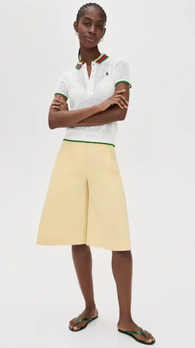 Polo Ralph Lauren Pointelle Stripe Polo | Thumbnail 5 Polo Ralph Lauren Pointelle Stripe Polo | Thumbnail 5