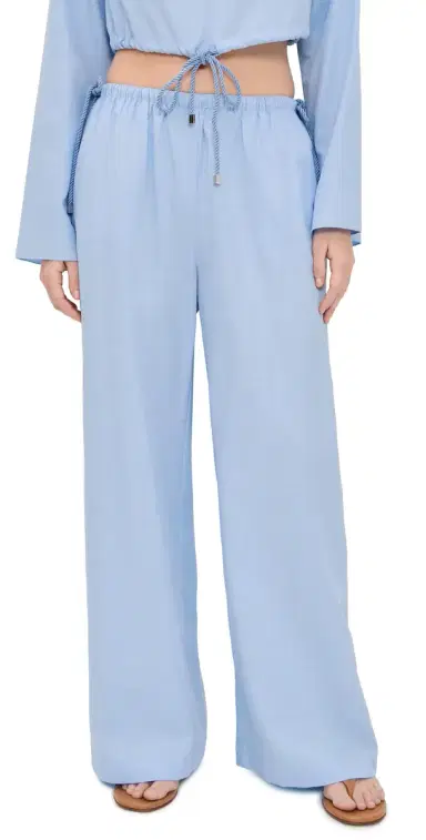 Solid & Striped The Estanza Pants Blue agoon | Thumbnail 1 Solid & Striped The Estanza Pants Blue agoon | Thumbnail 1