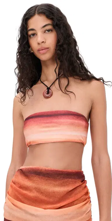 Baobab Galo Bandeau Bikini Top Tierra Inca | Thumbnail 1 Baobab Galo Bandeau Bikini Top Tierra Inca | Thumbnail 1