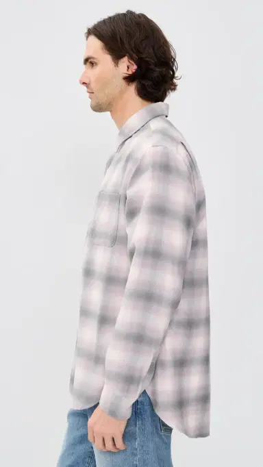 Aaron Levine Shadow Flannel Flamingo | Thumbnail 5 Aaron Levine Shadow Flannel Flamingo | Thumbnail 5