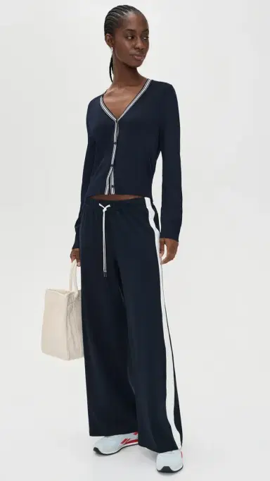 Splits59 Willow Airweight Wide Leg Pants Indigo/White | Thumbnail 5 Splits59 Willow Airweight Wide Leg Pants Indigo/White | Thumbnail 5