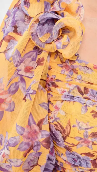 PatBo Peony Mini Dress Yellow | Thumbnail 6 PatBo Peony Mini Dress Yellow | Thumbnail 6