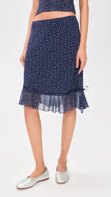 Guizio Ruffle Paloma Skirt | Thumbnail 2 Guizio Ruffle Paloma Skirt | Thumbnail 2