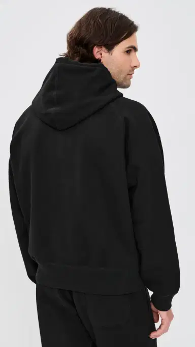REIGNING CHAMP idweight Terry Relaxed Hoodie Black | Thumbnail 3 REIGNING CHAMP idweight Terry Relaxed Hoodie Black | Thumbnail 3