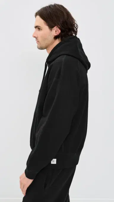 REIGNING CHAMP idweight Terry Relaxed Hoodie Black | Thumbnail 4 REIGNING CHAMP idweight Terry Relaxed Hoodie Black | Thumbnail 4