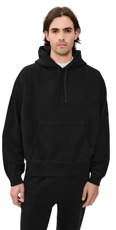 REIGNING CHAMP idweight Terry Relaxed Hoodie Black | Thumbnail 1 REIGNING CHAMP idweight Terry Relaxed Hoodie Black | Thumbnail 1