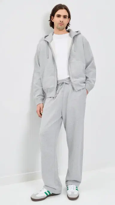 REIGNING CHAMP Midweight Terry Relaxed Sweatpants Hgrey | Thumbnail 5 REIGNING CHAMP Midweight Terry Relaxed Sweatpants Hgrey | Thumbnail 5