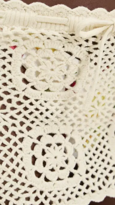 Frankies Bikinis Arlo Crochet Mini Skirt Bunny | Thumbnail 6 Frankies Bikinis Arlo Crochet Mini Skirt Bunny | Thumbnail 6