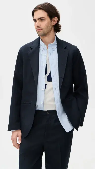 Aaron Levine Workwear Suit Jacket Deep Navy | Thumbnail 2 Aaron Levine Workwear Suit Jacket Deep Navy | Thumbnail 2