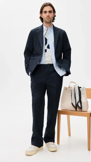 Aaron Levine Workwear Suit Jacket Deep Navy | Thumbnail 5 Aaron Levine Workwear Suit Jacket Deep Navy | Thumbnail 5