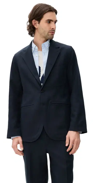 Aaron Levine Workwear Suit Jacket Deep Navy | Thumbnail 1 Aaron Levine Workwear Suit Jacket Deep Navy | Thumbnail 1