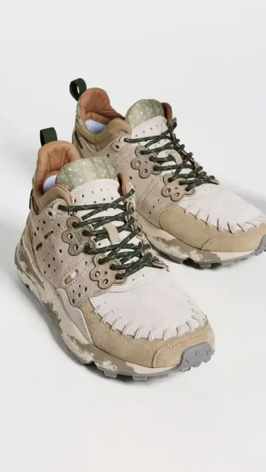 Flower Mountain 10th Anniversary MW Sneakers Sand Taupe | Thumbnail 4 Flower Mountain 10th Anniversary MW Sneakers Sand Taupe | Thumbnail 4