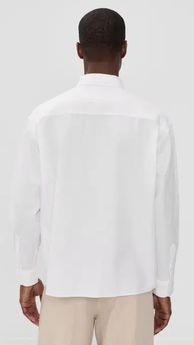 Aaron Levine David Lynch Linen Shirt White | Thumbnail 3 Aaron Levine David Lynch Linen Shirt White | Thumbnail 3