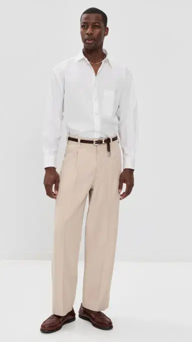 Aaron Levine David Lynch Linen Shirt White | Thumbnail 5 Aaron Levine David Lynch Linen Shirt White | Thumbnail 5