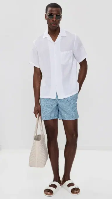 RAILS La Brea wim Shorts 6 Conch Blue | Thumbnail 5 RAILS La Brea wim Shorts 6 Conch Blue | Thumbnail 5