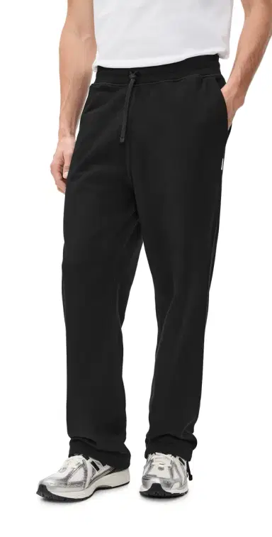 REIGNING CHAMP Midweight Terry Relaxed Sweatpants Black | Thumbnail 1 REIGNING CHAMP Midweight Terry Relaxed Sweatpants Black | Thumbnail 1